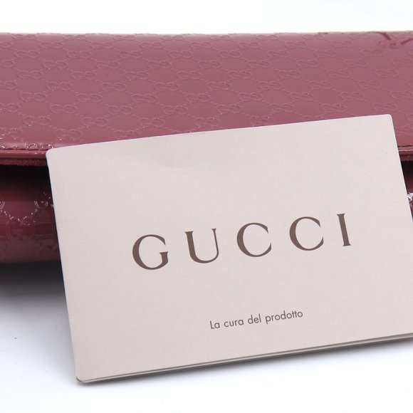 Gucci Patent Microguccsima broadway clutch - Picture 2 of 7